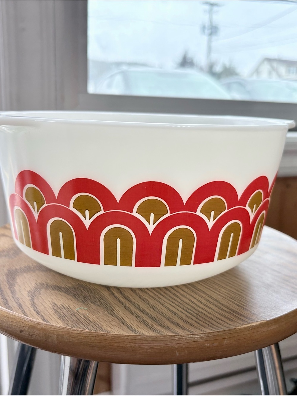 Pyrex Fish Scale pattern #344